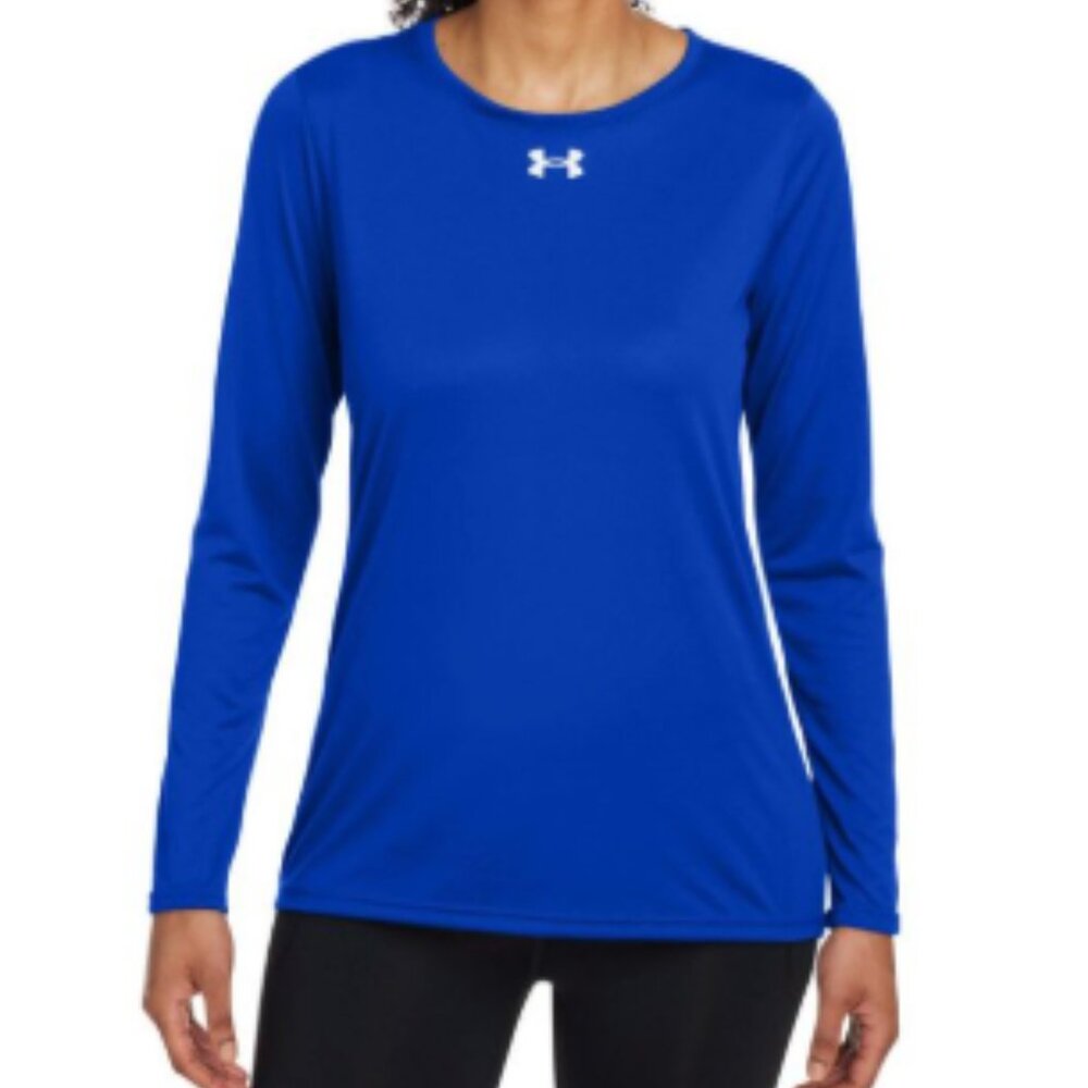 EUC - Under Armour - Long Sleeves TShirt - Blue - Size XL